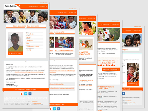 Email Campaign Design Example